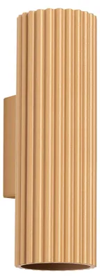 Produktbild von Wandleuchte KARBON 20 golden 2xGU10 10W Aluminium 20x8.5x6.5cm Sollux Lighting