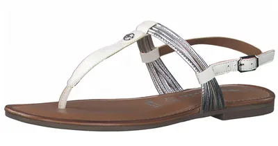 Produktbild von Tamaris Damen Zehentrenner Sandalen Zehentrenner 1-28133-28 Weiß