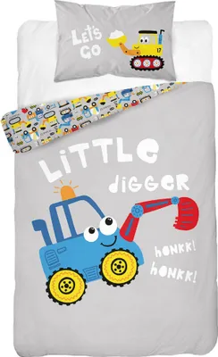 Zdjęcie produktu dla Pościel dziecięca bawełniana 100x135 z bajkowym wzorem wyprawka do żłobka