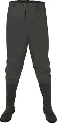 Produktbild von Grüne Bundwathose Größe 42 PLAVITEX heavy duty 100% wasserdicht bis -50°C 680g/qm 0,68mm