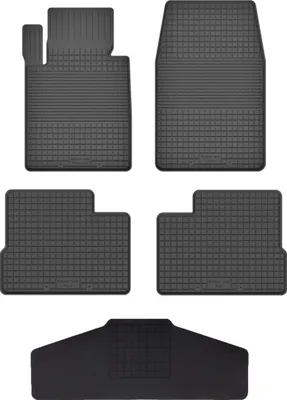 Produktbild von Gummi Fußmatten Set Für: Mini Countryman R60 (2010-2017) Gummimatten Schwarz