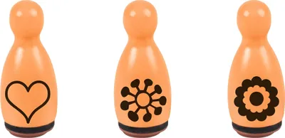 Immagine prodotto di Heyda 204888658 Figure di francobolli "Fiori e cuore