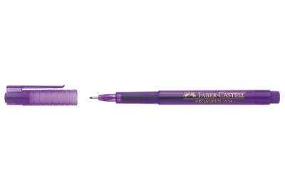 Immagine prodotto di Faber-Castell 155436 Fineliner BROADPEN 1554 - 0,8 mm, viola (indelebile)