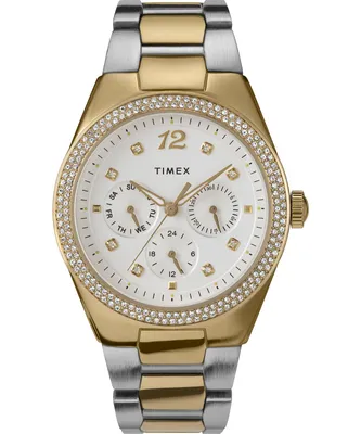 Zdjęcie produktu dla Zegarek damski TIMEX TW2V80300 złoty fashion klasyczny