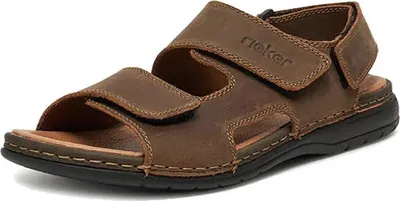 Produktbild von Rieker Herren Sandalen 35913-40, 35913-41, 35913-42, 35913-43, 35913-44, 35913-45, 35913-46 RIE-25558 tabak 44