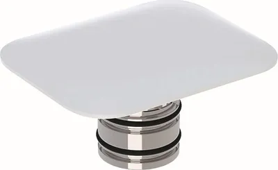 Image de Geberit myDay bouchon de vidage en céramique 595775, blanc, 595775000