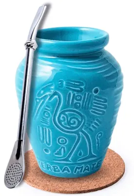 Zdjęcie produktu dla Zestaw Yerba Mate Matero Ceramiczne Bombilla