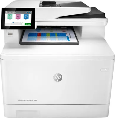 Produktbild von HP Color LaserJet Enterprise LaserJet Enterprise M480f Multifunction Farbe Drucker, Nur Ethernet; Kopierer, Scanner, Laser, Farbdruck, 600 x 600 DPI, A4, Direktdruck, Weiß, Schwarz