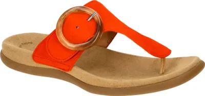 Produktbild von Gabor 43.701 Damen Pantoletten - Zehentrenner Pantolette orange Freizeit NEU
