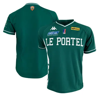 Immagine prodotto di Maglia da calcio ESSM Le Portel per bambini, stagione 2018-2019, taglia XX-Small, colore verde
