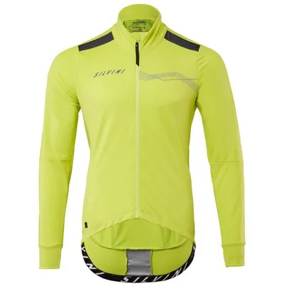 Produktbild von Jacke Silvini Ghisallo MJ2129 – Herren limettengrün-blau größe XS 3223-MJ2129-42301