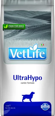 Zdjęcie produktu dla Farmina Pet Food Vet Life UltraHypo, Dorosły, Każda rasa, 12 kg