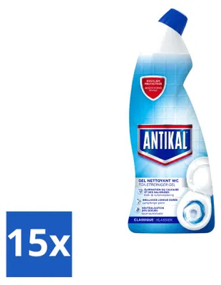 Produktbild von 15 x Antikal Toiletreiniger - 750 ml - Vorteilspackung - 15 Stücke