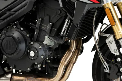 Zdjęcie produktu dla PUIG 21746N Crash pady R19 pasujące do KEEWAY M502N Czarny