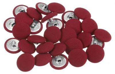 Productafbeelding van Ronde Karamelkleurige Naaiknopen 20 mm - Set van 30 Stuks