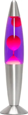 Produktbild von Retro Lavalampe TIMMY Rot Lila 36 cm klein inkl. Leuchtmittel Magma Stimmungslicht