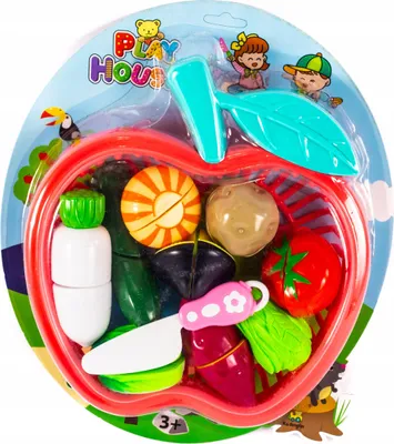 Produktbild von Spielzeug Lebensmittel zum Schneiden Gemüse mit Klettverschluss Küchenzubehör Kinder