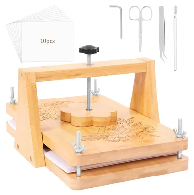 Blumenpresse-Set aus Holz, 27,9 x 17,8 cm, DIY