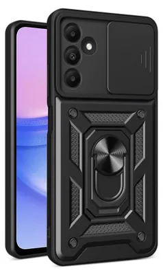 Image de Techsuit Camshield Back Cover Housse pour Samsung Galaxy A15 4G/5G - Noir