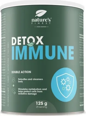Obrázok produktu pre Instantná Detox Zmes s Chlorelou, Ostropestrecem a Zinkom – Detox Immune Drink – 125 g