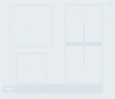 Immagine prodotto di Piano cottura a induzione Hotpoint HB 8460B NE/W