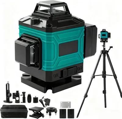 Obrázok produktu pre Krížový laser 16 línií, 4x360 stupňov, IP54, pre stavbu