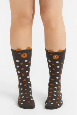 Produktbild von Admas Haussocken Warm Hug Teddy