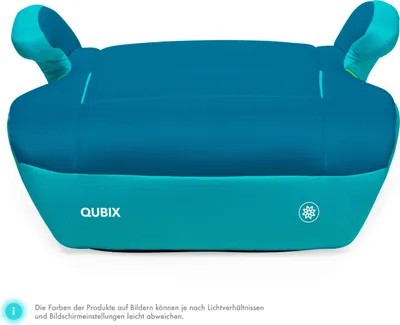 Produktbild von Daliya® QUBIX Kindersitzerhöhung i-Size Autokindersitz 125–150 cm mit Gurtführung, weicher Polsterung & abnehmbarem Bezug, Sitzerhöhung, Kindersitz