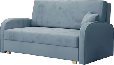 Produktbild von MIRJAN24 Schlafsofa Viva Soft III, Stilvoll Polstersofa, Polstersofa mit Schlaffunktion und Bettkasten (Farbe: Mono 239 + Sorriso 14)