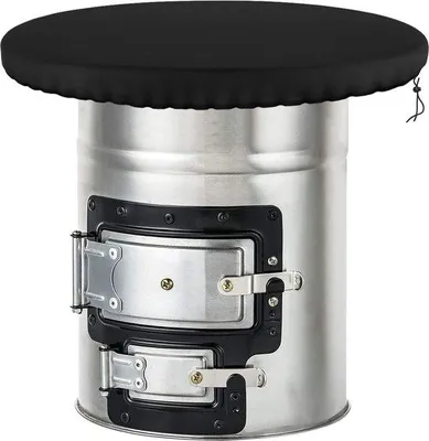 Produktbild von Famanu Schutzhülle für Grillplatte - 420D, wasserdicht, UV-beständig, Durchmesser 100 cm