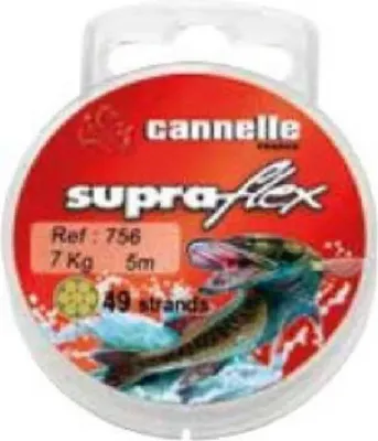 Produktbild von Vmc Supraflex C756 Stahlvorfach 5 M Durchsichtig 0.280 mm Durchsichtig 0.280 mm