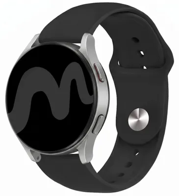 Produktbild von imoshion Silikon Sportarmband - Universelle 20 mm Anschluss - Schwarz, KI-generiertes Bild