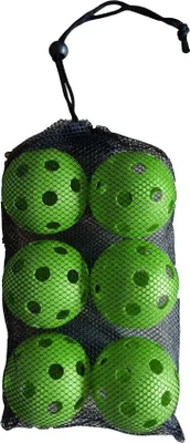 Immagine prodotto di Set di palline da floorball SEDCO GREEN - 6 pezzi