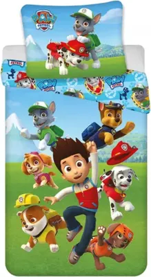 Produktbild von Paw Patrol Bettbezug 100 x 135 cm - 40 x 60 cm Baumwolle