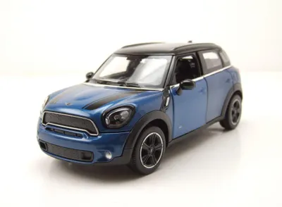Produktbild von Rastar 56400B Mini Cooper S Countryman R60 blau 1:24