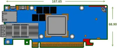 Produktbild von NVIDIA BlueField-3 E-Series B3140H - Netzwerkadapter