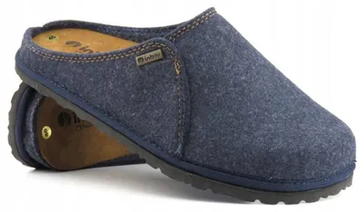 Produktbild von Inblu SI-20 Herren Hausschuhe Filz Leder Warm