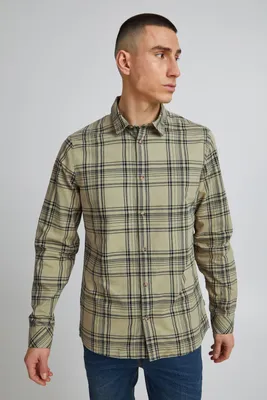 Produktbild von Solid SDAlexx Check SH Herren Freizeithemd Hemd kariert mit klassischem Hemdblusenkragen aus 100% Baumwolle
