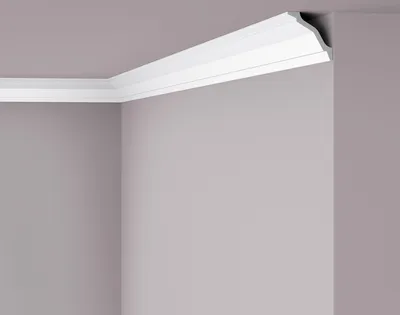 Immagine prodotto di Modanatura del soffitto NMC WT26 WALLSTYL Noel Marquet Battiscopa decorativo Battiscopa decorativo moderno colore bianco 2 m