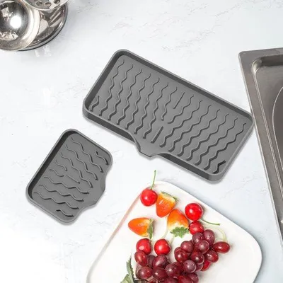 Obrázek produktu pro Silikonové podložky pod hrnce do kuchyně (Griß, sada 2 ks)