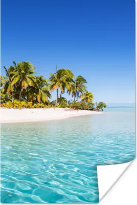 Produktbild von MuchoWow® Poster Meer - Tropisch - Sommer 20x30 cm - Papierdruck