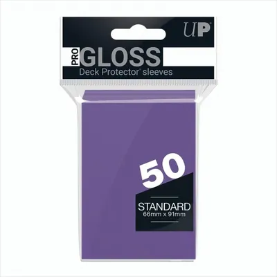 Image de Housses de protection Deck Protector Violet (50 pcs)