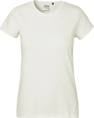 Immagine prodotto di Neutral O80001 | Maglietta classica da donna / 100% cotone equosolidale - Colore: Nature - Taglia: XS