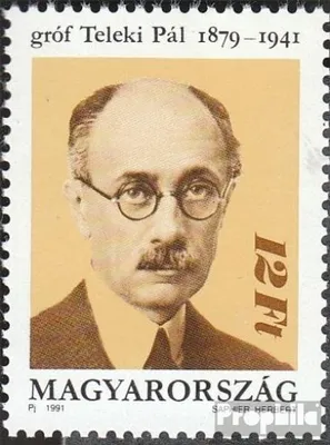 Produktbild von Briefmarken Ungarn 1991 Mi 4141A (kompl.Ausg.) postfrisch Teleki