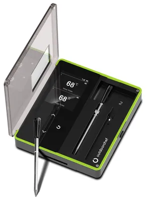 Produktbild von OUTDOORCHEF 14.491.95, Thermometer, Schwarz, Grün, Silber, Grill, Jede Marke, LCD, Akku