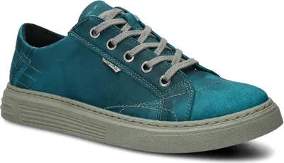 Produktbild von NAGABA Sneaker Herren Halbschuhe Echtleder für Herbst Frühling Türkis, 47