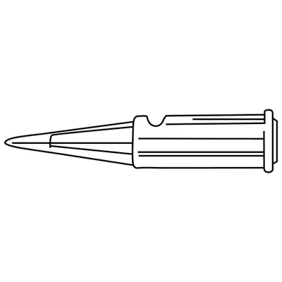 Produktbild von Weller Lötspitze für Pyropen, 70 01 05/Ø 0,5 mm, Nadelform T0051612499