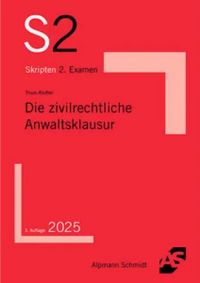 Image de Die zivilrechtliche Anwaltsklausur