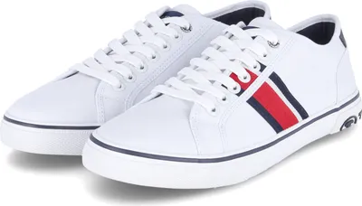 Produktbild von Tom Tailor Herren-Leinenschnürhalbschuh Weiß, Farbe:weiß, EU Größe:42