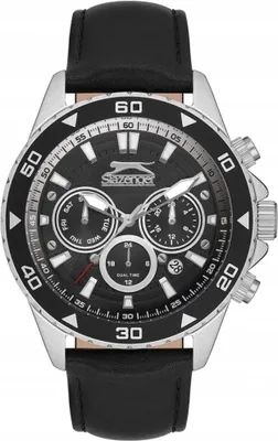 Image de Montre homme SLAZENGER SL.09.2251.2.01 noire Montre mode pour cadeau